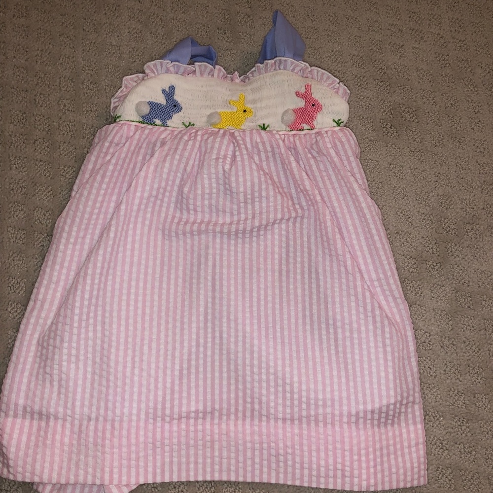 Smockingbird Easter Dress